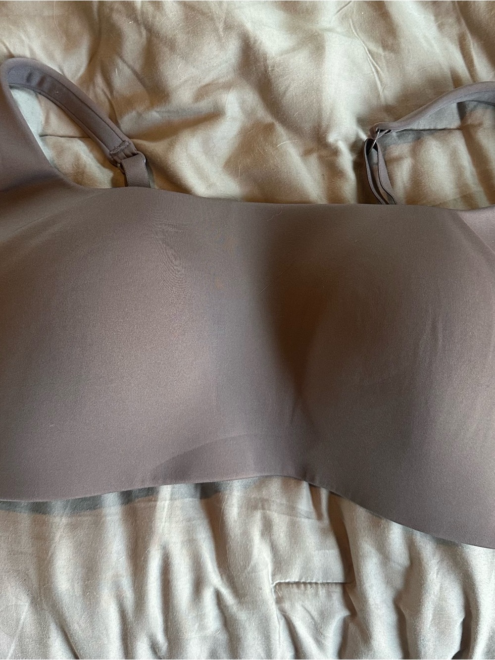 Victoria's Secret Seamless Convertible Bra in Taupe Gray